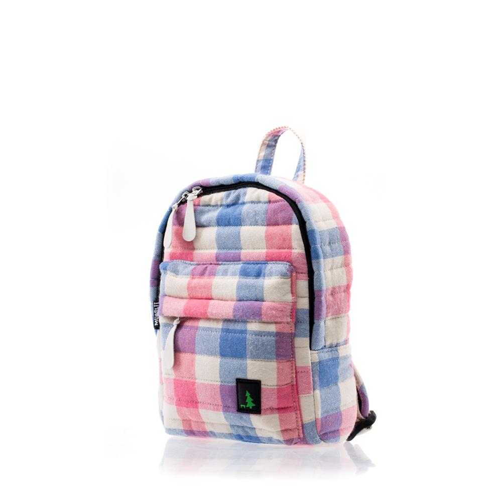 Mueslii original puffer Mini pack made of high density nylon and Ykk zips, limited edition, printed motif.
