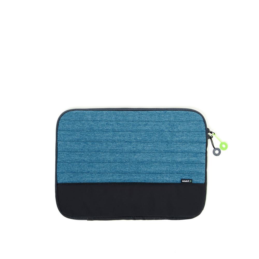 Mueslii 13" padded laptop sleeves made of rip stop nylon and Ykk zips.