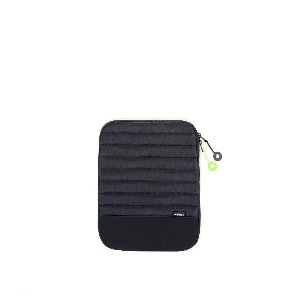 Mueslii padded iPad sleeves made of rip stop nylon and Ykk zips.