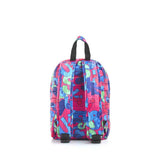 Mueslii original puffer Mini pack made of high density nylon and Ykk zips, mueslii camo, back view.