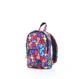 Mueslii original puffer Mini pack made of high density nylon and Ykk zips, limited edition, printed motif.